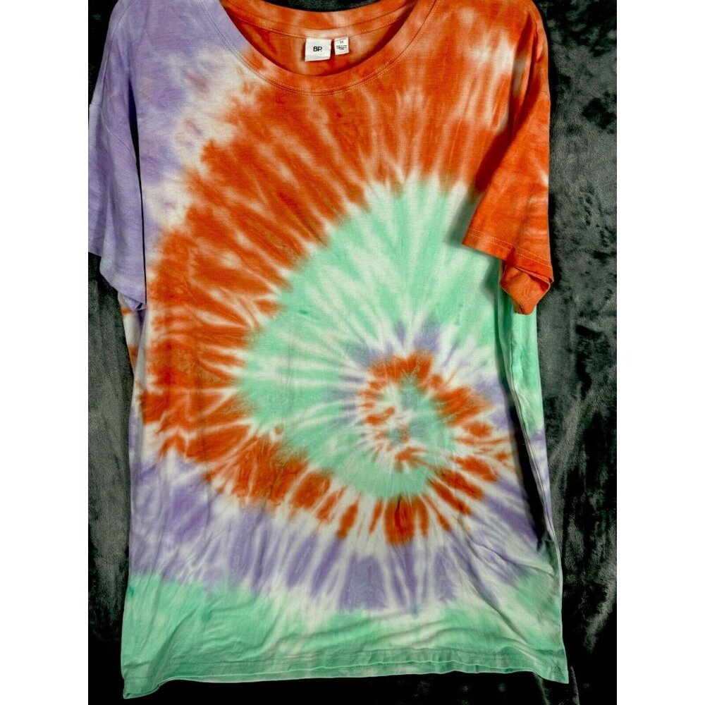BR Shirt Hippie Tie Dye Men's T Shirt Soft Size Adult Medium Unisex Top - Picture 4 of 13